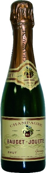 Bauget-Jouette Champagner Epernay Carte Blanche brut Halbe Flasche