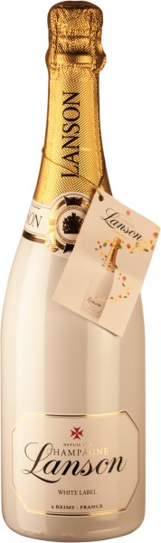 Lanson Champagner White Label sec